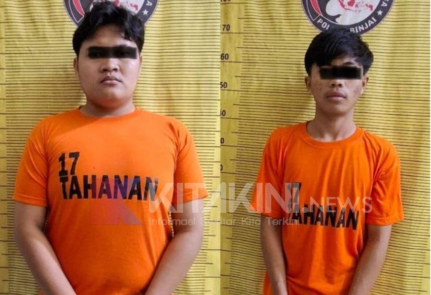 Diduga Jualan Ekstasi, Warga Batam dan Warga Sunggal Ditangkap Polres Binjai