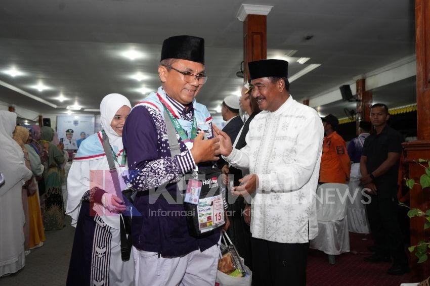 Walikota Binjai Lepas Keberangkatan 333 Calon Jamaah Haji