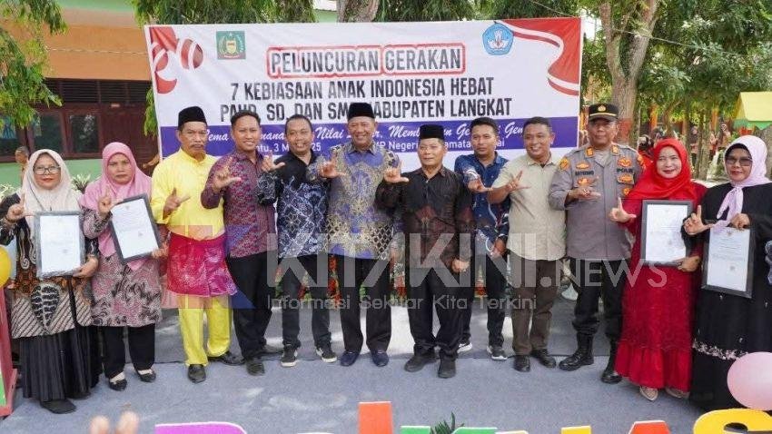 Bupati Langkat Luncurkan Gerakan 7 Kebiasaan Anak Hebat: Bekal Masa Depan Bangsa