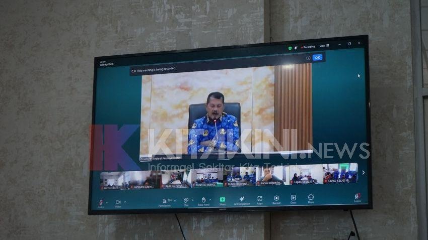 Dirjenpas Pertegas Penguatan Fungsi Kehumasan di Jajaran Lapas I Medan