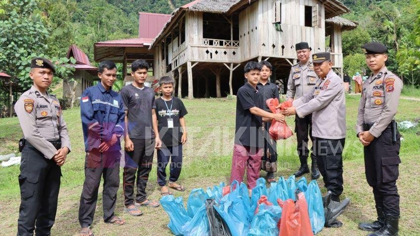 Polres Tapteng Sembelih 7 Ekor Hewan Kurban, Rayakan Idul Adha 1446 H