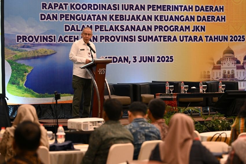 Rakor Penguatan Kebijakan Keuangan Daerah Untuk JKN, Effendy Pohan Optimis Capai Target UHC