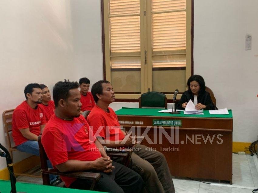 Anggota Majelis Cuti, Sidang Vonis Empat Kurir 40 Kg Sabu Ditunda