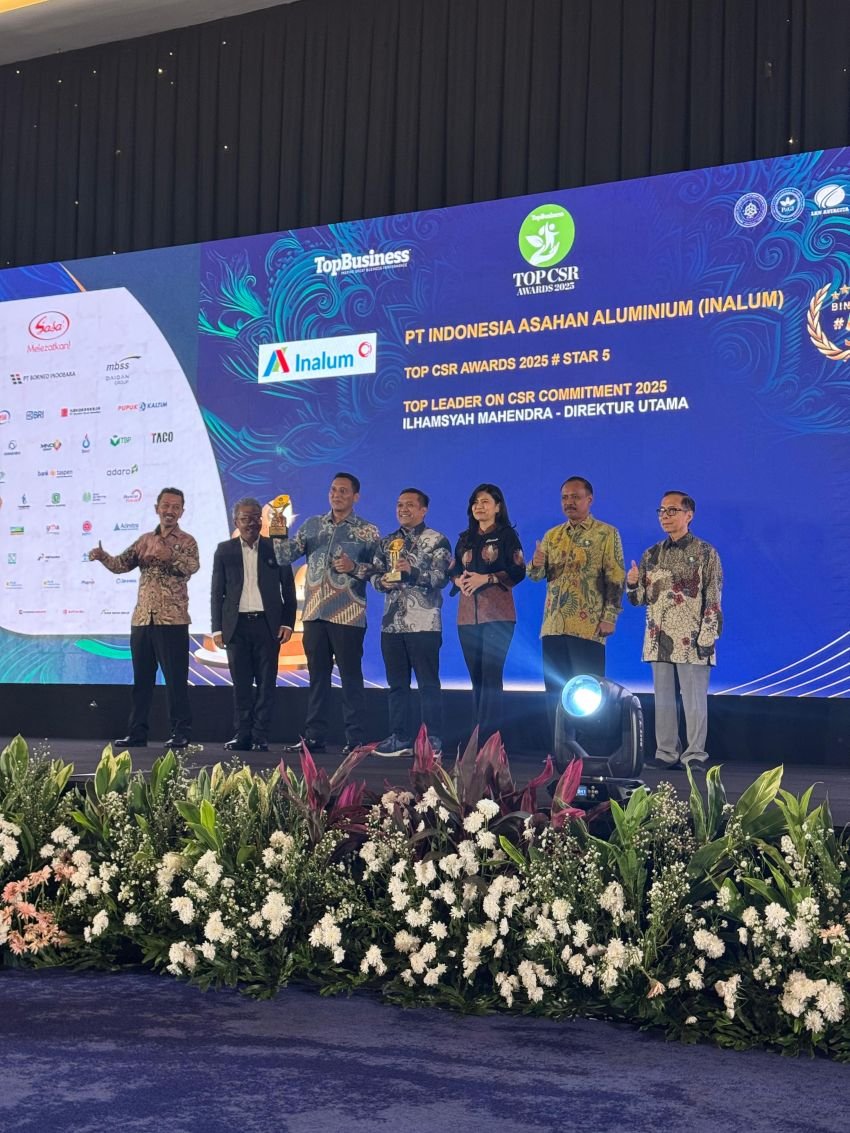 INALUM Mengukir Prestasi dengan Dua Penghargaan di TOP CSR Awards 2025