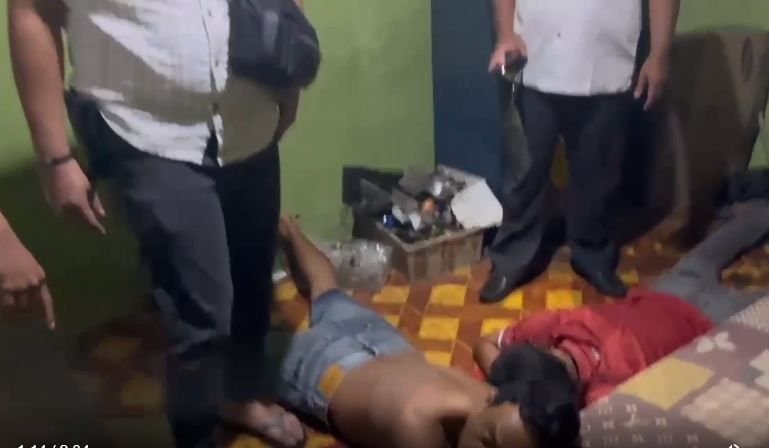 Polisi Gerebek Rumah Yang Dijadikan Tempat Pesta Sabu