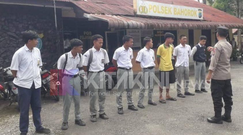 Polsek Bahorok Jaring 7 Siswa SMA dan SMP di Lokasi Bilyar
