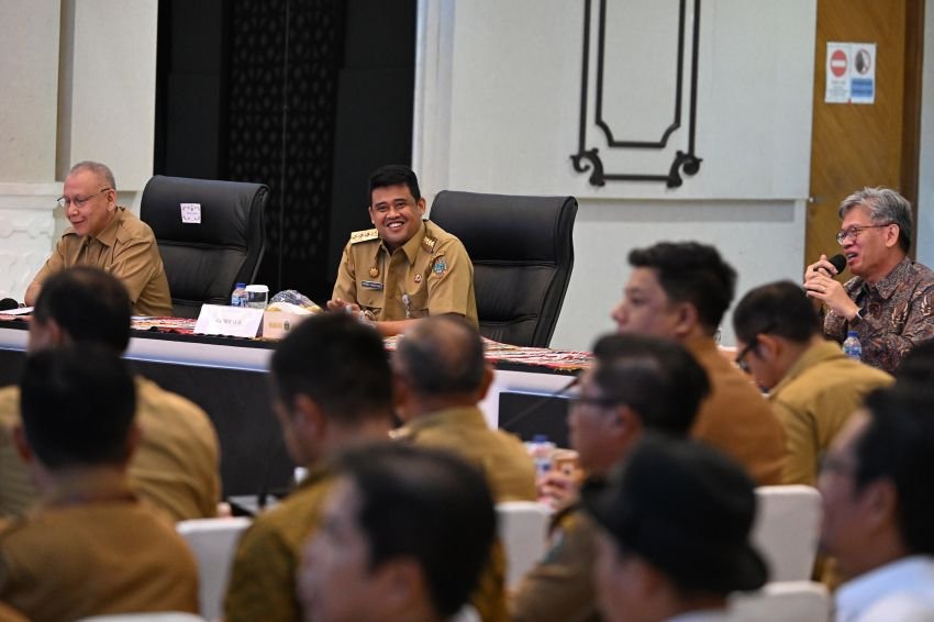 Sambut Kedatangan Asesor UNESCO, Bobby Nasution Rapat Bersama Tujuh KDh se-Kasawan Danau Toba