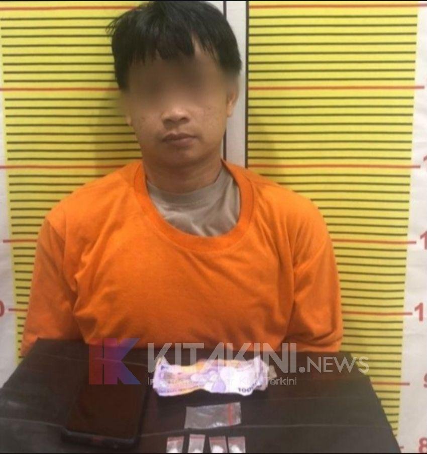 Polres Tapsel Tangkap Pengedar Sabu di Area Kebun Sawit