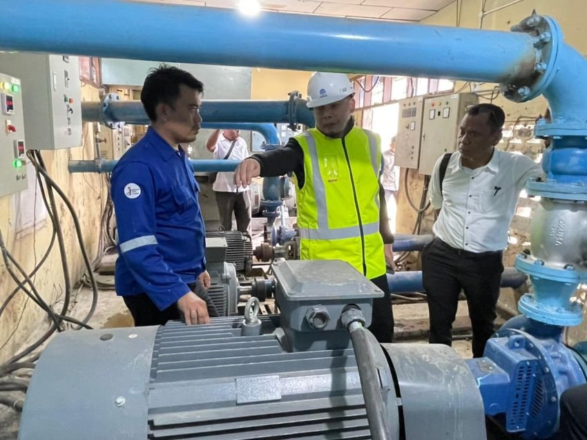 Plt Dirut Tirtanadi Gercep Atasi Gangguan Pelayanan Air Minum di Samosir