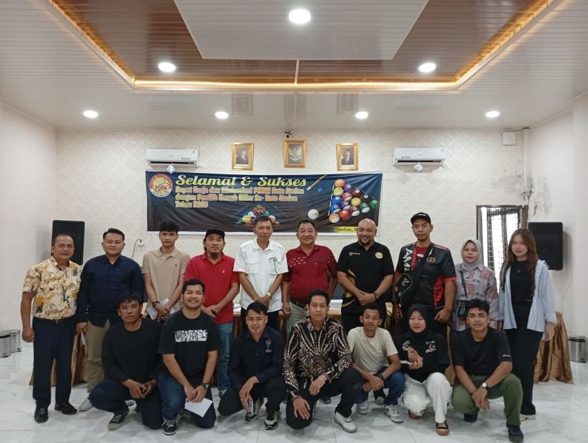 POBSI Medan Ajak Semua Rumah Biliar Bersatu Majukan Olahraga Biliar