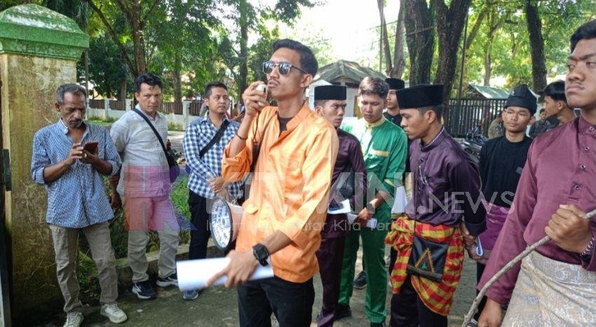 Gagal Lestarikan Budaya dan Kesenian di Langkat, Mahasiswa Demo Dinas Pariwisata