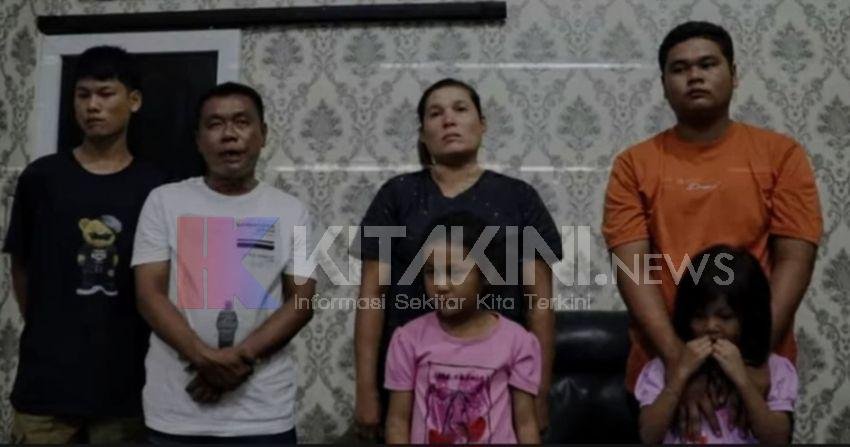 Diancam Akan Dibunuh, Satu Keluarga Nginap di Polres Langkat