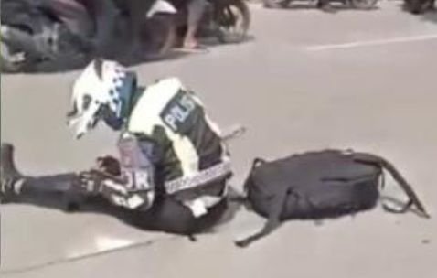 Nenek Tersambar Patroli Polisi di Depan SMA, Polda Sumut Turun Tangan