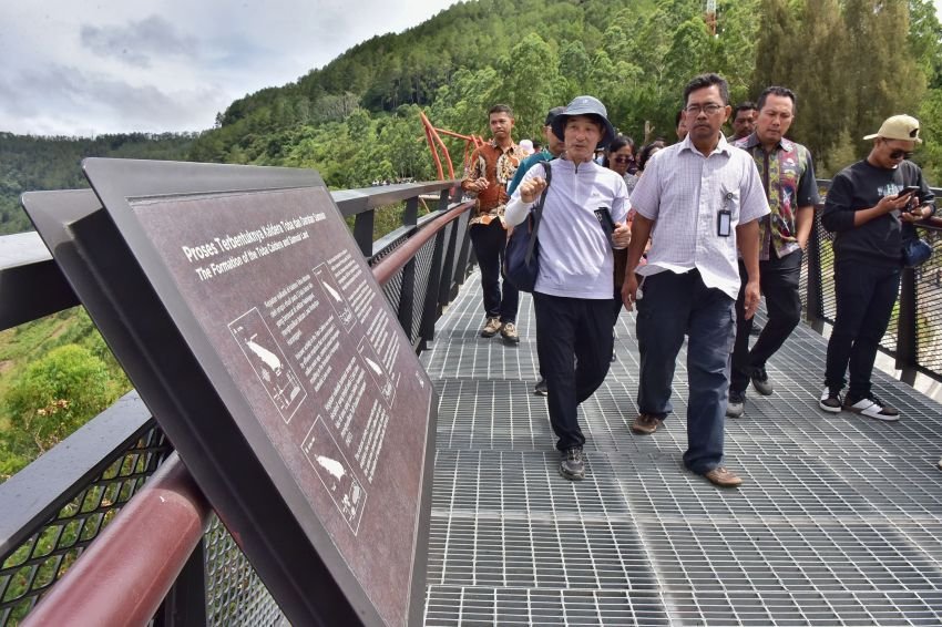 BP Kaldera Toba Lakukan Pra Revalidasi Geopark Kaldera