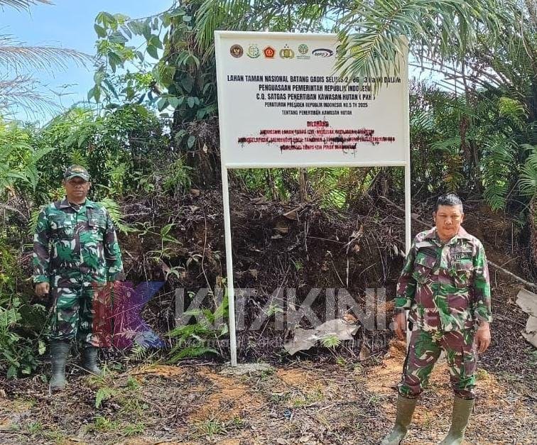 Cuaca Tak Menentu, Tim Satgas PKH Tetap Patroli di Kawasan Hutan TNBG