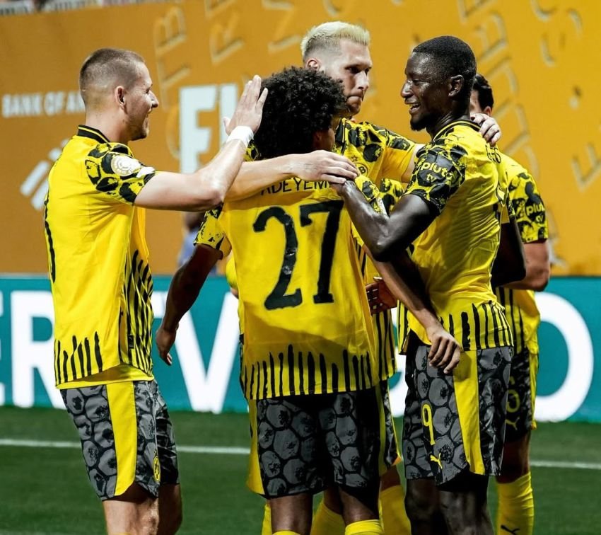 Dortmund Menang 2&ndash;1 atas Monterrey, Hadapi Real Madrid di Perempat Final