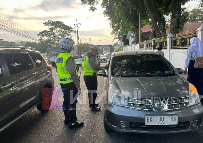 Sebelas Hari Ops Patuh Toba, Polres Binjai Tindak 517 Pelanggaran