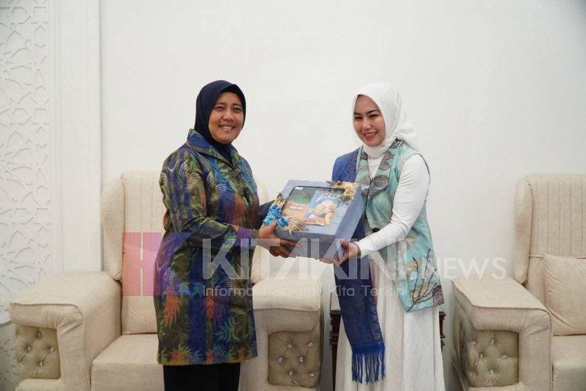 Pererat Sinergi, Ny. Endang Syah Afandin Sambut Hangat Kunjungan TP PKK Tanjungbalai