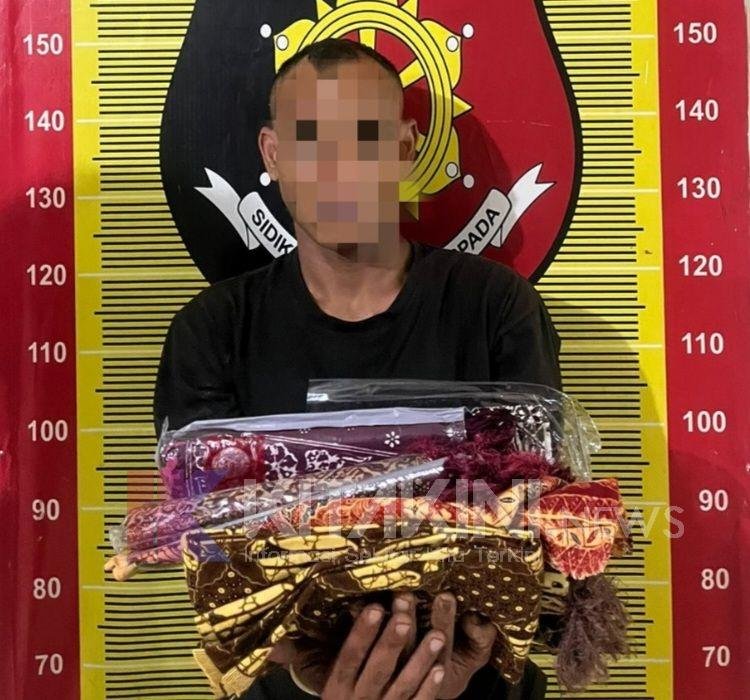 Pelaku Pembobol Rumah Sewa di Sidangkal Diringkus Polres Sidimpuan