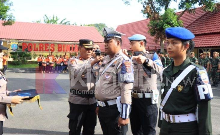 Ops Patuh Toba, Pemko Binjai Komit Dukung Budaya Tertib Lalulintas