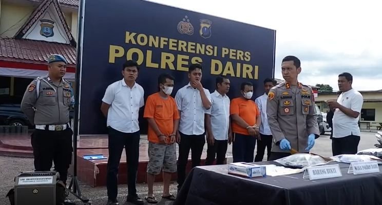 Polres Dairi Tangkap 2 Predator Anak, Modus Cabul Remas Payudara