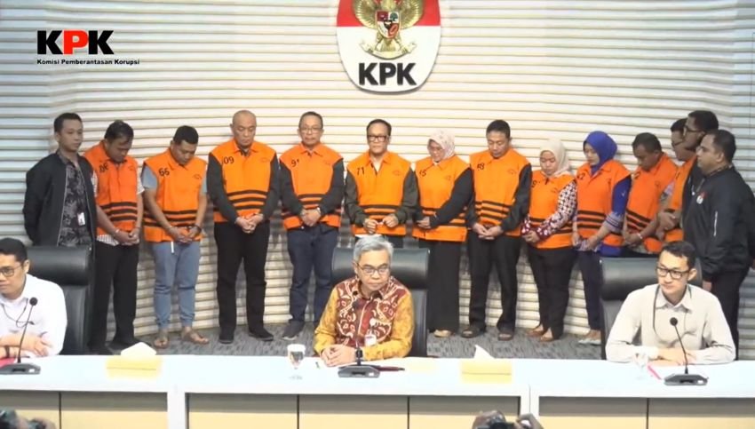 Wamenaker Imanuel Ebenezer Resmi Ditahan KPK