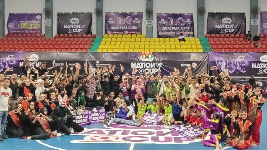 SMK TI Budi Agung Menang Gemilang di AXIS Nation Cup 2025