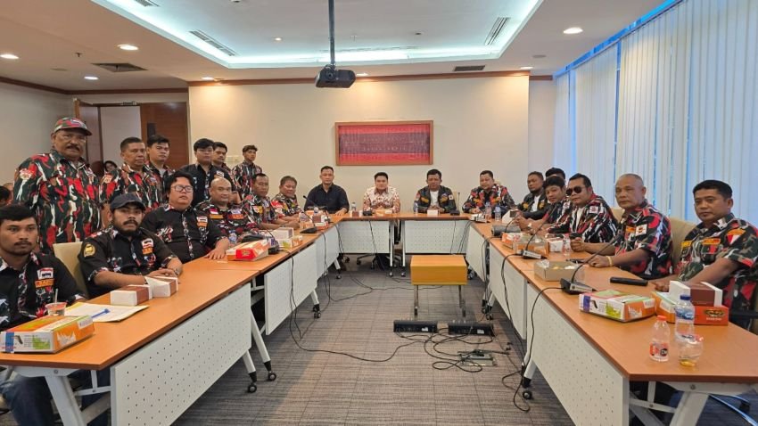 Terima Silaturrahmi LMP Sumut, Ricky Anthony: Ikuti  Perkembangan Zaman