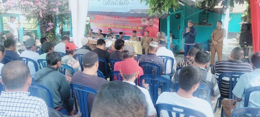 Dari Losung Batu untuk Sidimpuan: Fajar Dalimunthe Didoakan dan Dipercaya Perjuangkan Aspirasi Warga