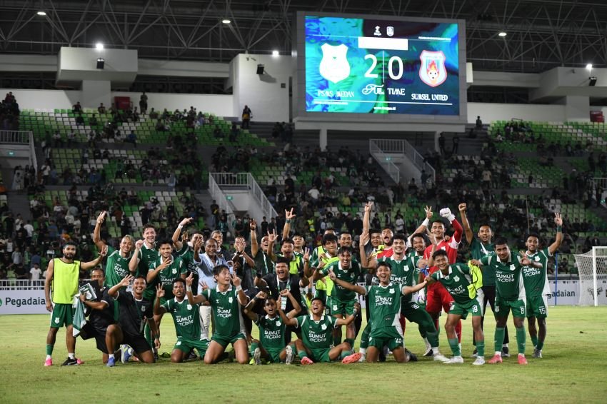 Target Enam Poin! PSMS Medan Pasang Tekad Sapu Bersih di Stadion Utama