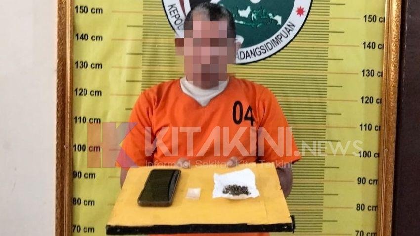 Berusia 54 Tahun, Pria Ini Terlibat Peredaran Sabu dan Ganja di Sidimpuan