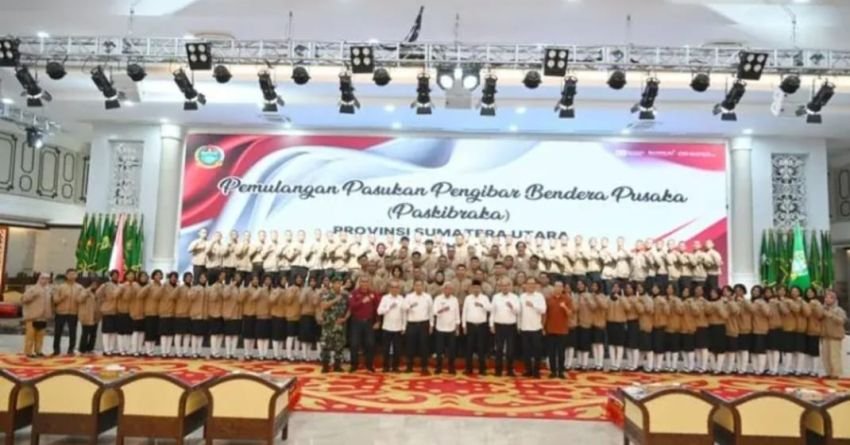 Wagubsu Apresiasi Keberhasilan Paskibraka Sumut 2025 Laksanakan Tugas
