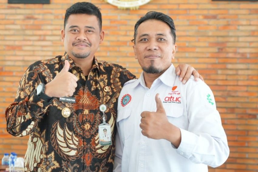 Bertemu Gubernur Sumut, DPD KSPSI Minta Awasi Penerapan UMK di RS