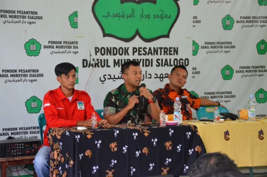Dandim 0212/Tapsel Beri Pemahaman Wawasan Kebangsaan Kepada KAMMI