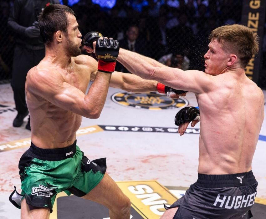 Usman Nurmagomedov Menang Meyakinkan atas Paul Hughes di Rematch Setelah 5 Ronde Dramatis di Dubai