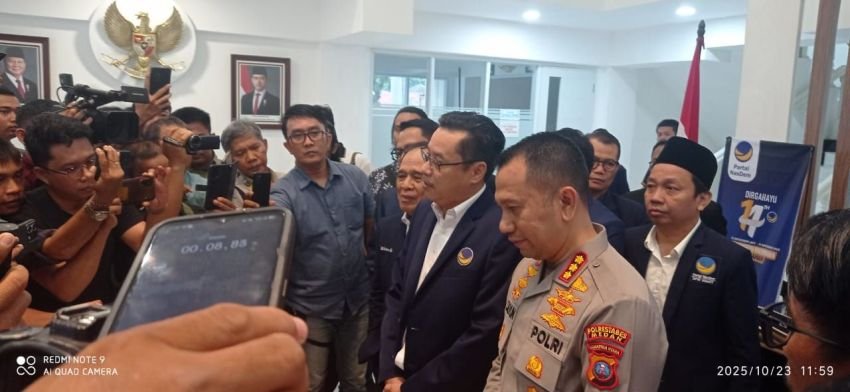 Pasca Insiden Salah Tangkap Ketua Nasdem Sumut, Kapolrestabes Medan Minta Maaf