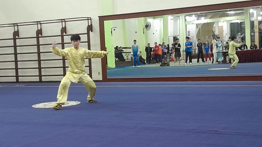 Wushu Jadi Ladang Emas Medan Kota di Porkot 2025