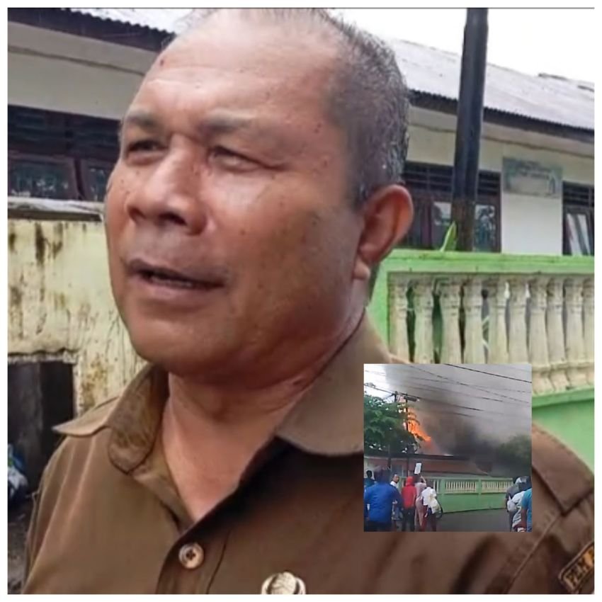 Ini Penjelasan Kepala Sekolah Terkait Kebakaran Kantin SMAN 5 Padangsidimpuan