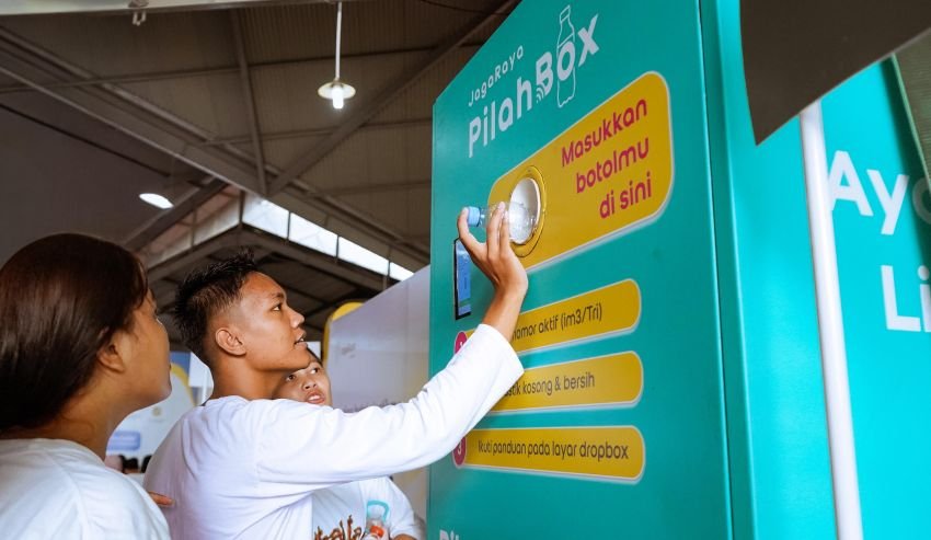 Mahasiswa USU Jadi Agen Perubahan Lingkungan Lewat Inovasi Pilahbox Indosat
