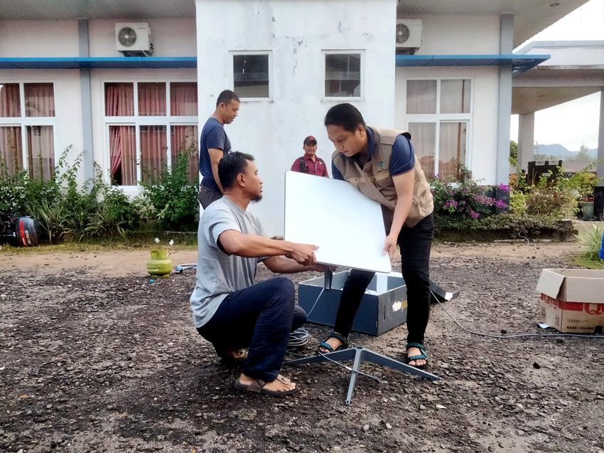 Pemprovsu Sediakan Internet Gratis di Lokasi Pengungsian Tapteng