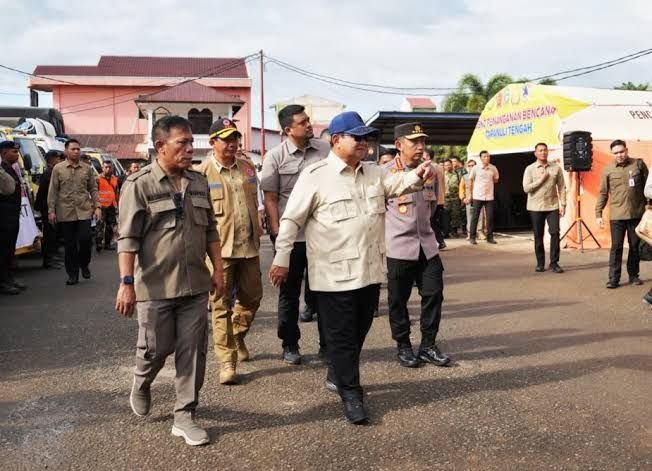 Prabowo Turun ke Daerah Terdampak Bencana di Sumut