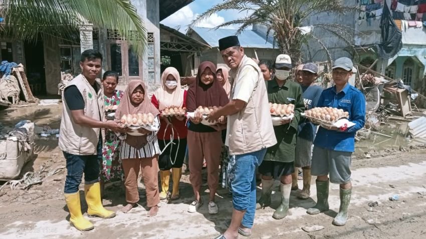 DMDI Indonesia dan Sirup Kurnia Berikan Bantuan ke Daerah Terdampak Bencana