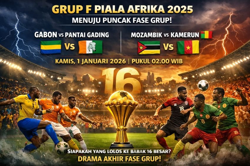 AFCON 2025 Memanas: Pantai Gading dan Kamerun Berebut Tiket Knockout