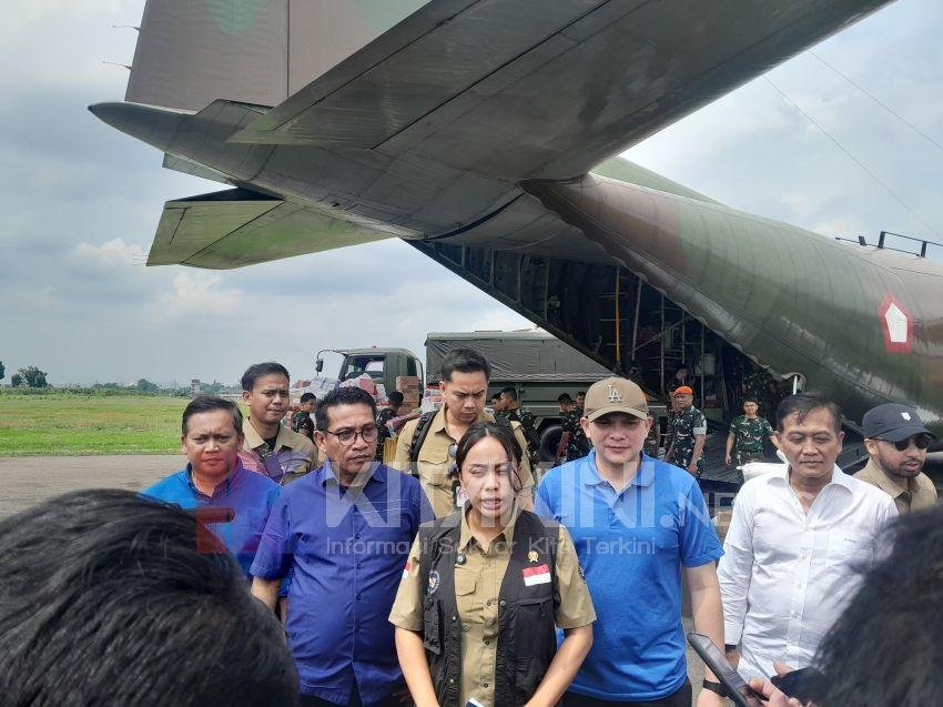 Utusan Khusus Presiden RI Bawa Bantuan Logistik ke Tapteng dan Sibolga