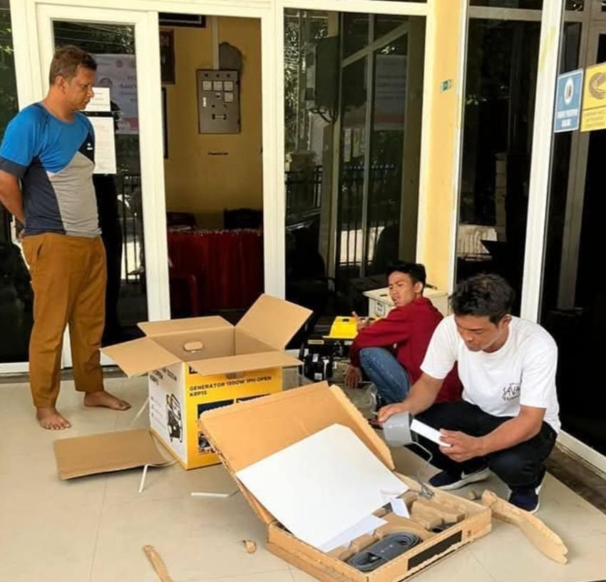 Pemko Sibolga Terima Bantuan Starlink dan Genset dari BNPB