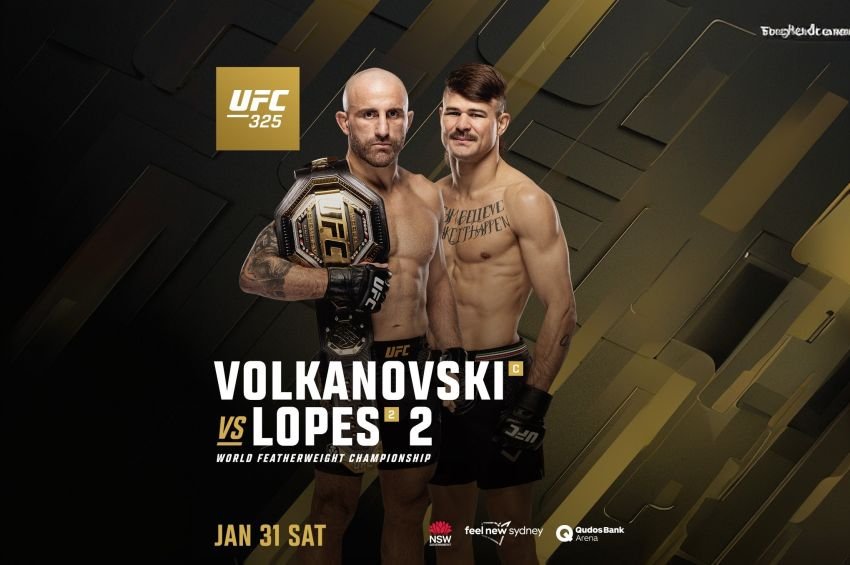 Sabuk Dipertaruhkan, Harga Diri Jadi Taruhan: Volkanovski vs Diego Lopes 2 di UFC 325