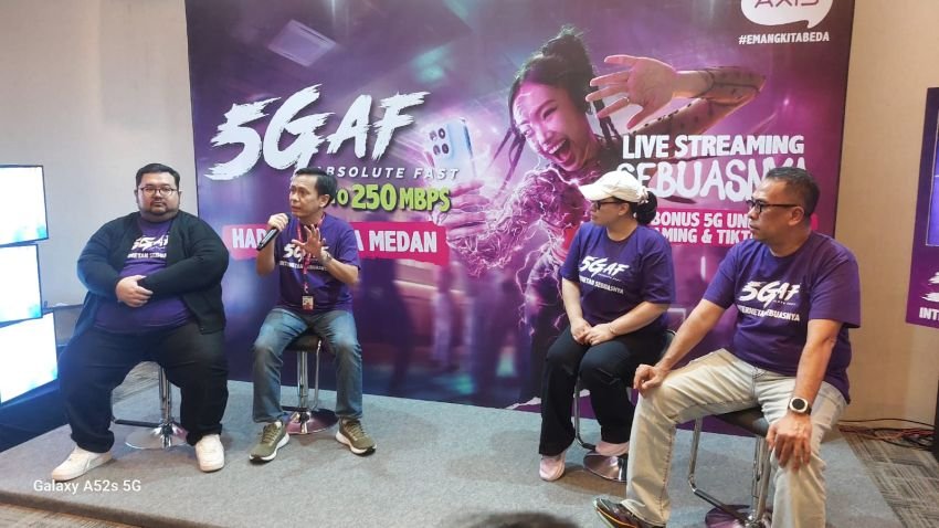Transformasi Digital di Sumut, XLSMART Perkuat Jaringan 5G AXIS untuk Masyarakat Medan, Binjai, dan Deli Serdang
