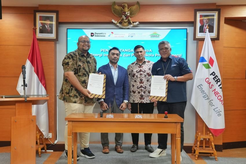 PGN Gagas dan Renikola Teken Kerja Sama Penyediaan Compressed Biomethane Gas