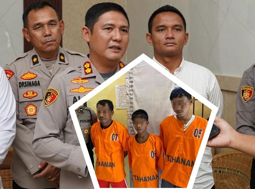 Kasus Penjarahan Bina Swalayan Pandan, Polres Tapteng 3 Pelaku