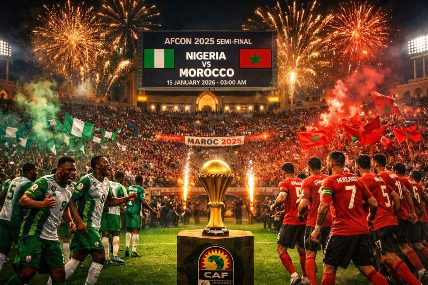 Tuan Rumah di Ujung Tanduk! Maroko Hadapi Lawan Berat Nigeria di Semifinal AFCON 2025